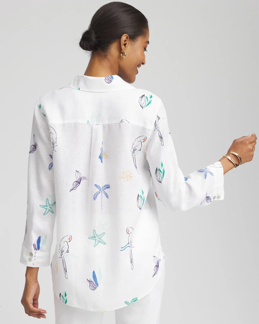 No Iron™ Island Linen Shirt - Chico's