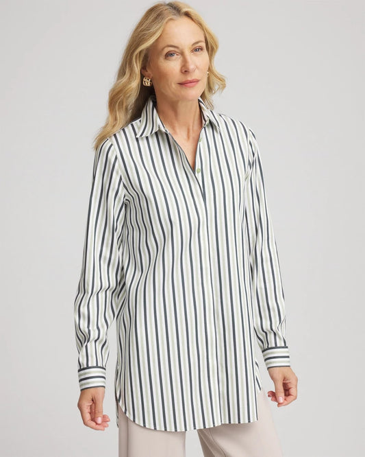 No Iron™ Striped Shirt - Chico's