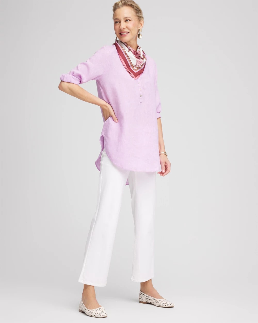 No Iron™ Linen Tunic - Chico's