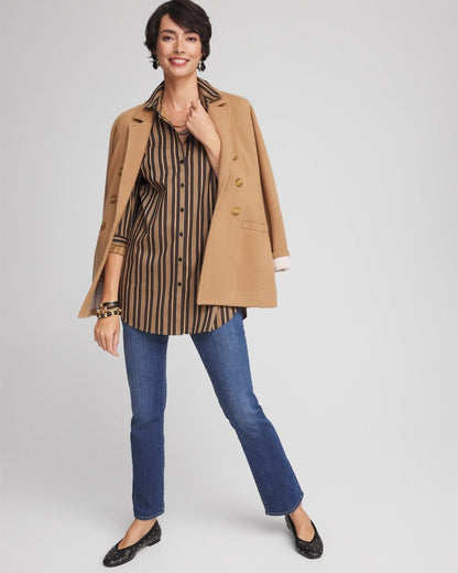 No Iron™ Stripe Tunic - Chico's