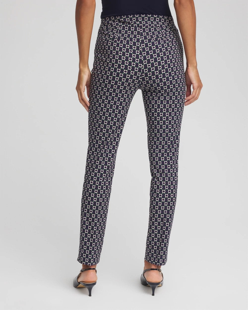 Brigitte™ Chain Connection Slim Ankle Pants - Chico's