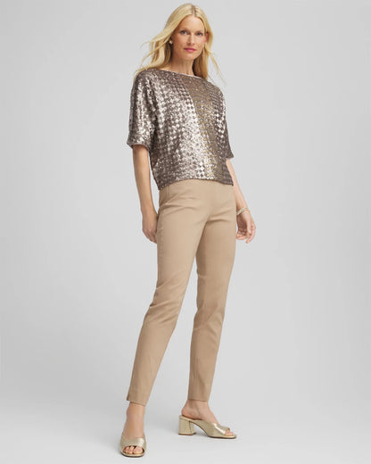 Brigitte™ Slim Pull-On Ankle Pants - Chico's