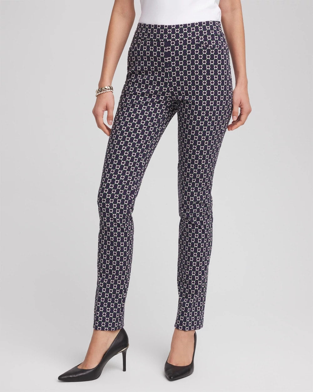Brigitte™ Chain Connection Slim Pants - Chico's