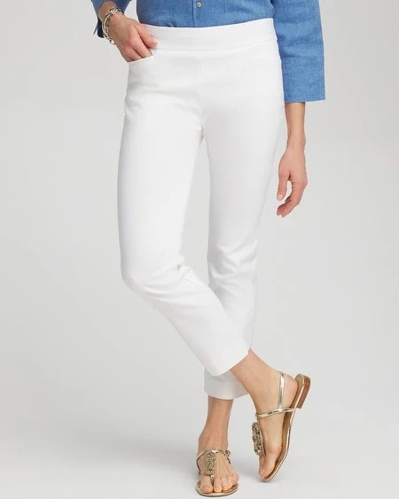 Brigitte™ Pull-On Cropped Pants - Chico's