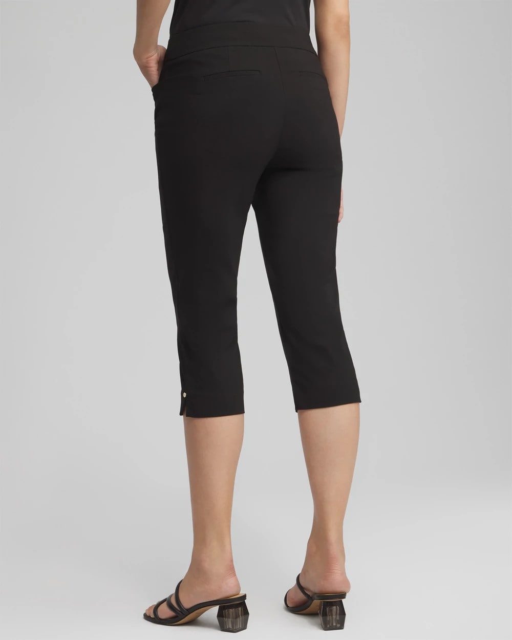 Brigitte™ Rivet Pull-On Capri Pants - Chico's