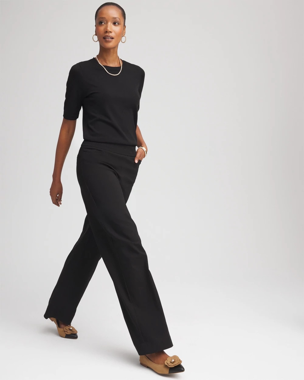 Brigitte™ Slim Wide-Leg Pants - Chico's