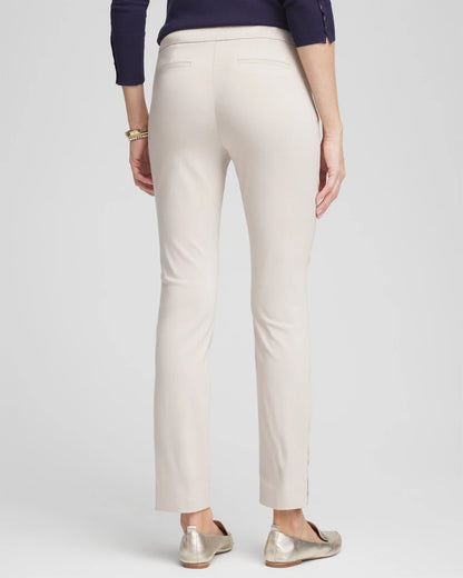 Brigitte™ Pull-On Slim Rivet Ankle Pants - Chico's