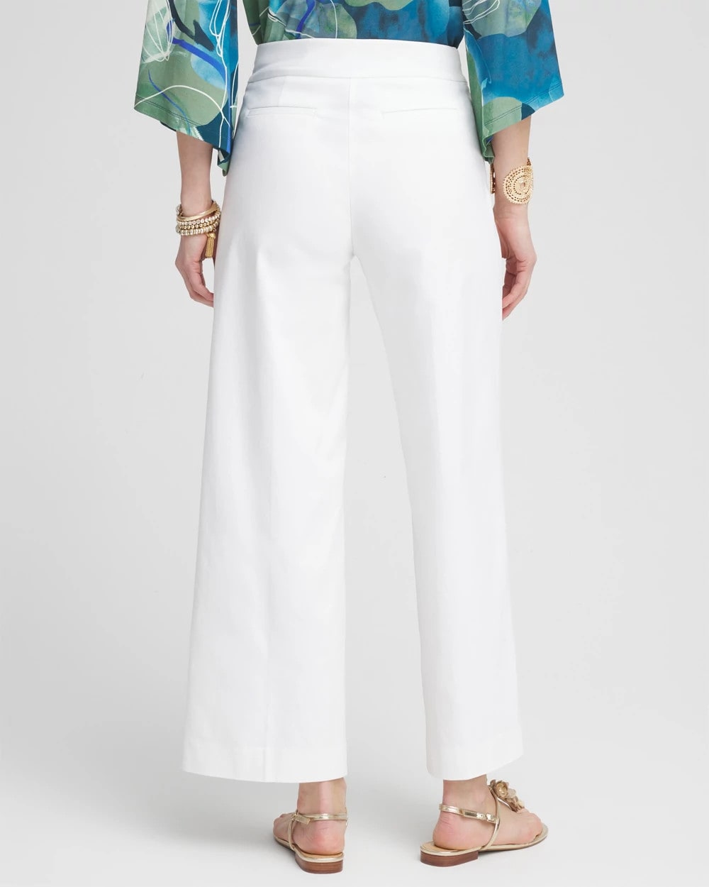 Brigitte™ Pull-On Wide Leg Cropped Pants - Chico's
