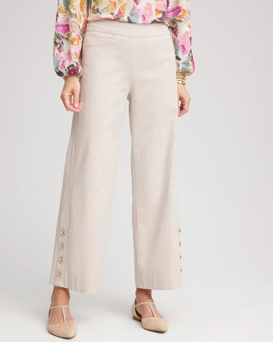 Brigitte™ Cropped Wide-Leg Pants - Chico's