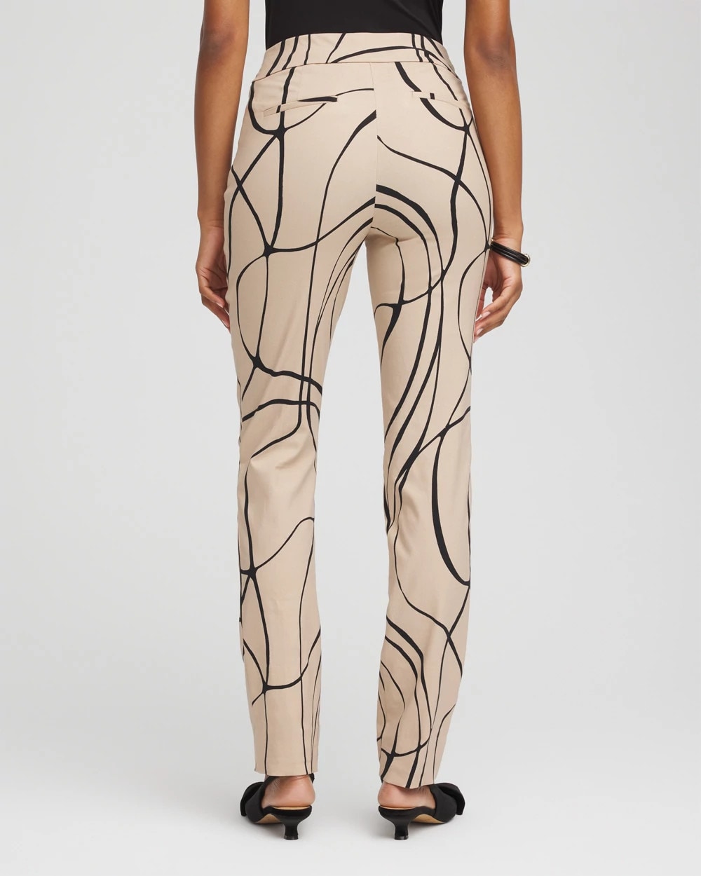 Brigitte™ Golden Leaf Slim Full-Length Pants - Chico's