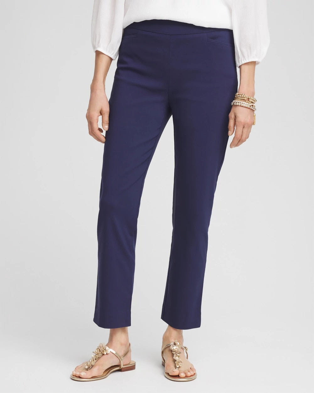 Brigitte™ Pull-On Cropped Pants - Chico's