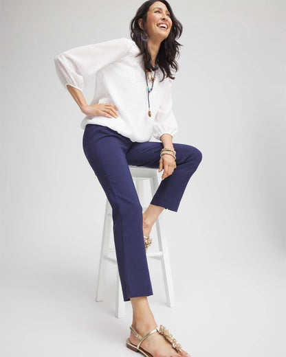 Brigitte™ Pull-On Cropped Pants - Chico's