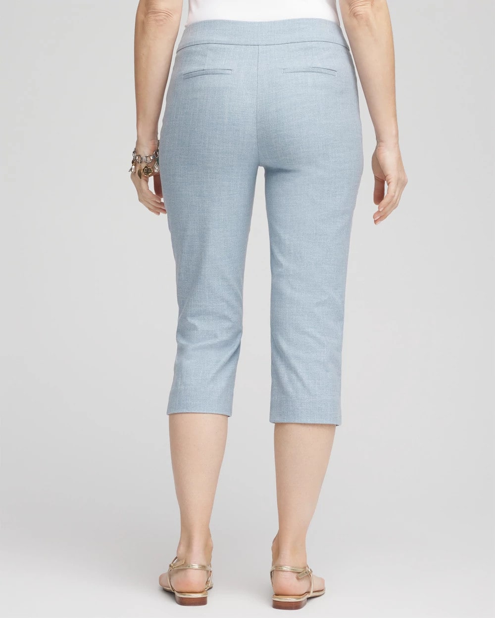 Brigitte™ Cross Dye Capri Pants - Chico's