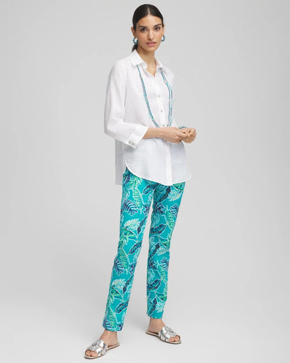 Brigitte™ Tropical  Slim Leg Pants - Chico's
