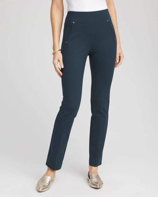 Juliet Slim Trim Detail Ankle Pants - Chico's