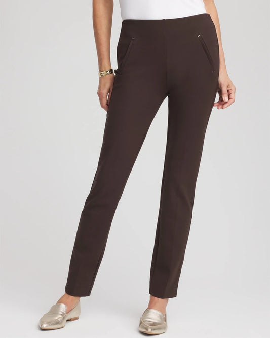 Juliet Slim Trim Detail Ankle Pants - Chico's