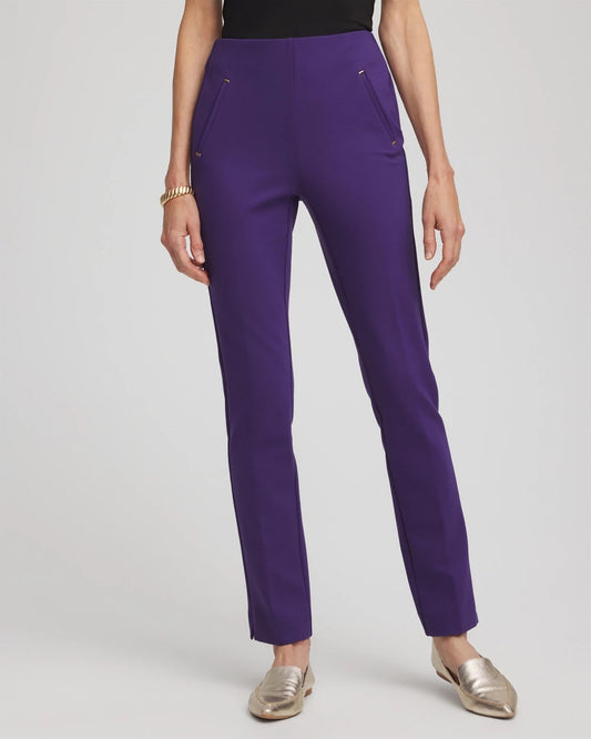 Juliet Slim Trim Detail Ankle Pants - Chico's