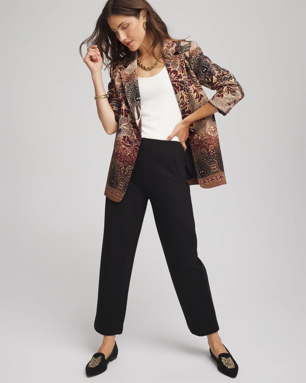 Juliet Relaxed Tapered Ankle Pants - Chico's