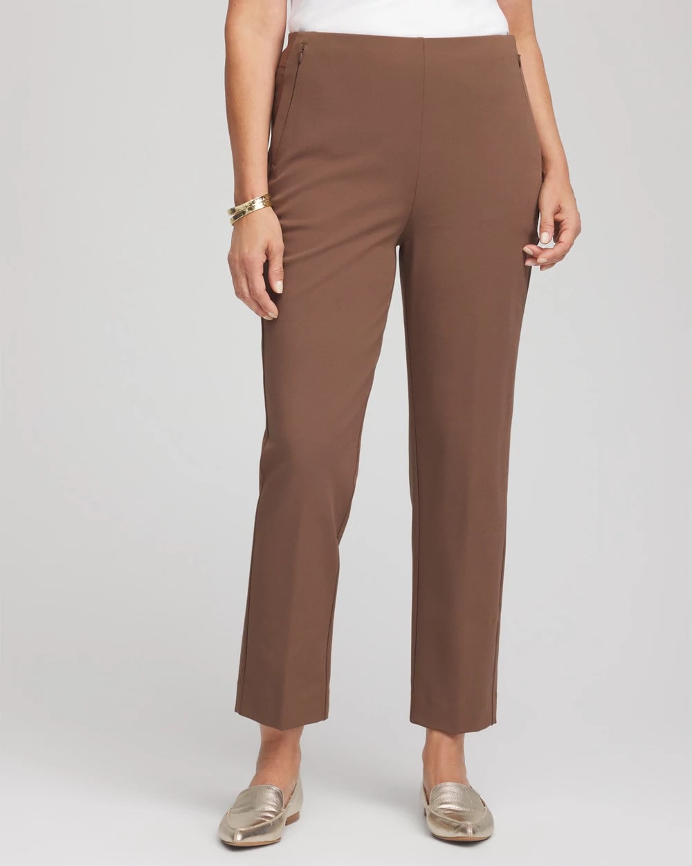 Lightweight Juliet Straight Ankle Pants - Chico's