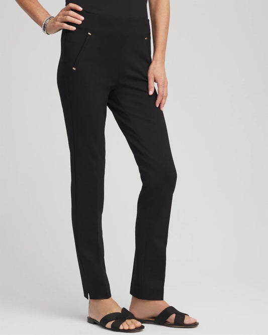 Juliet Slim Trim Detail Ankle Pants - Chico's
