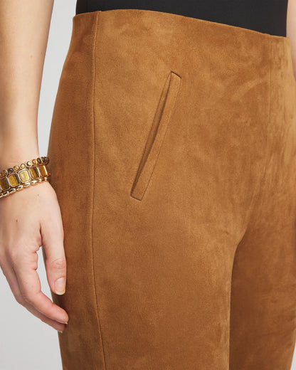 Faux Suede Juliet Slim Ankle Pants - Chico's