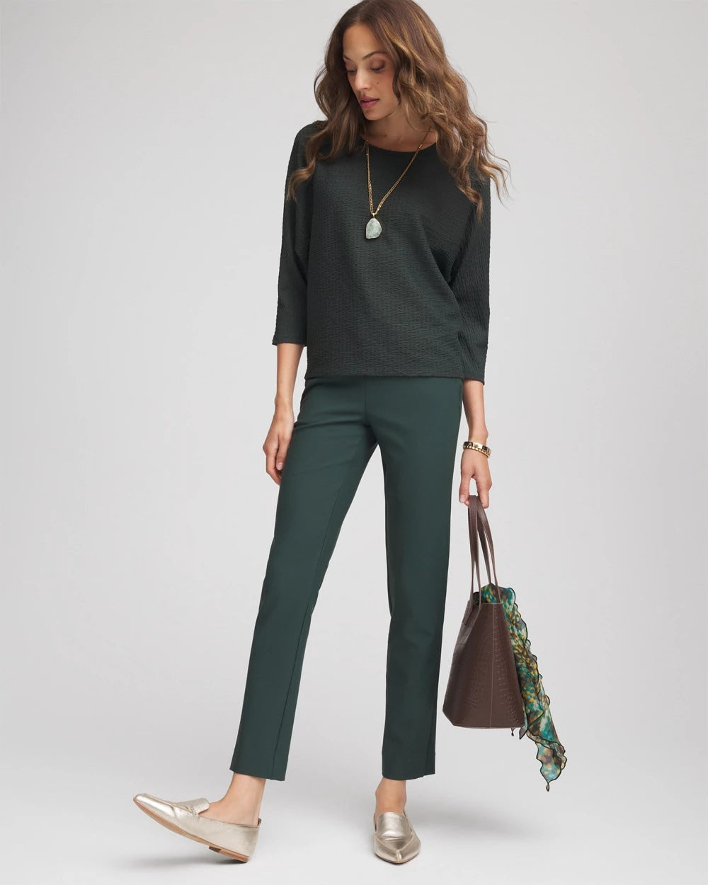 Lightweight Juliet Straight Ankle Pants - Chico's