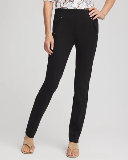 Juliet Slim Trim Detail Pants - Chico's