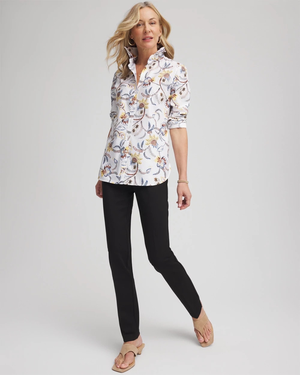 Juliet Slim Trim Detail Pants - Chico's