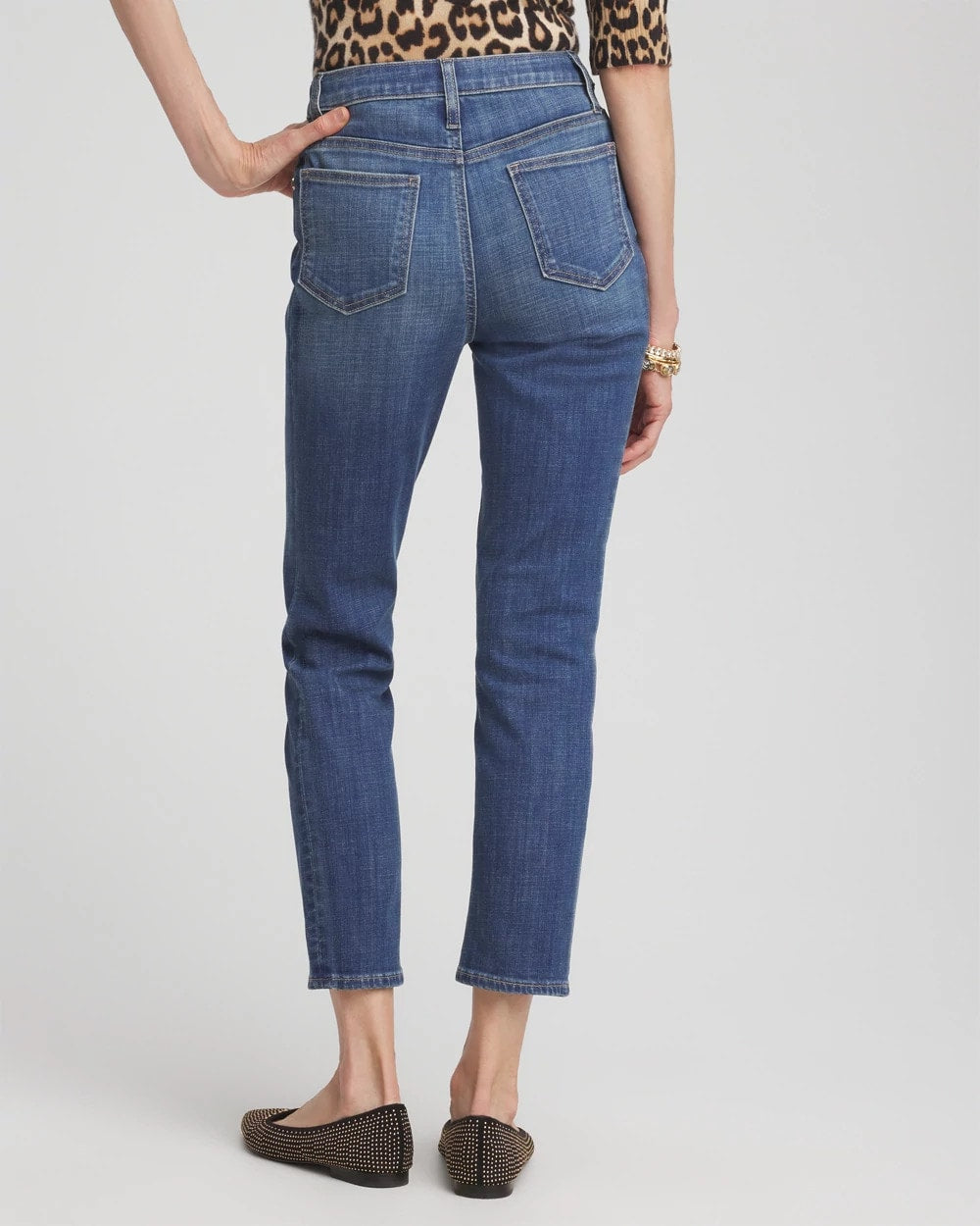 Girlfriend Slim Cropped Jeans - Chico's