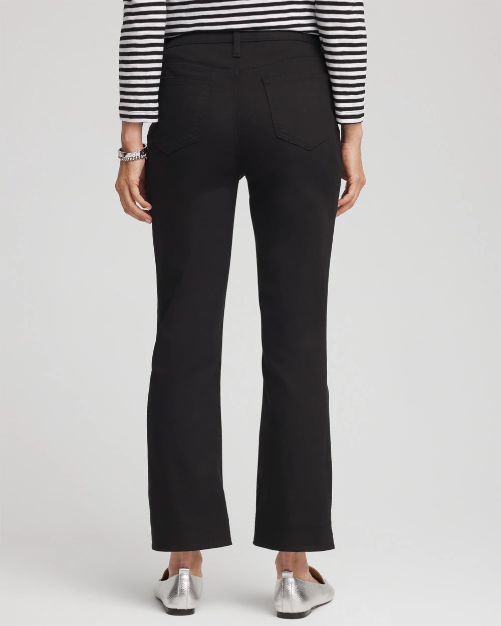 Cropped Girlfriend Kick-Flare Jeans - Chico's