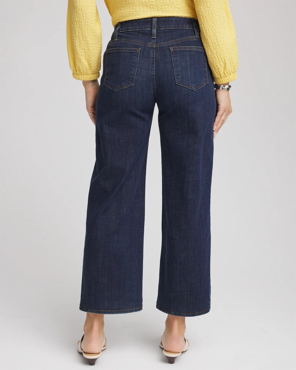 Girlfriend Cropped Wide-Leg Jean - Chico's