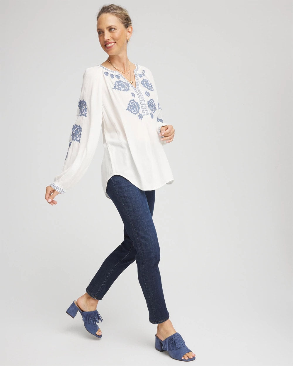 Girlfriend Slim Ankle Jeans - Chico's
