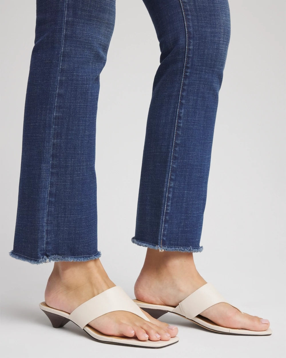 Girlfriend Fray Hem Kick Flare Jeans - Chico's