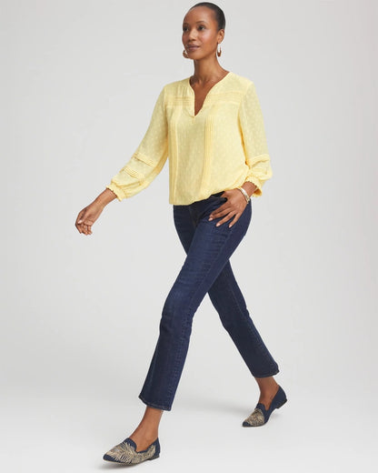 Girlfriend Cropped Flared Jeans - Chico's