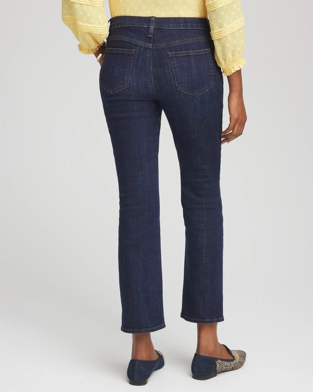 Girlfriend Cropped Flared Jeans - Chico's