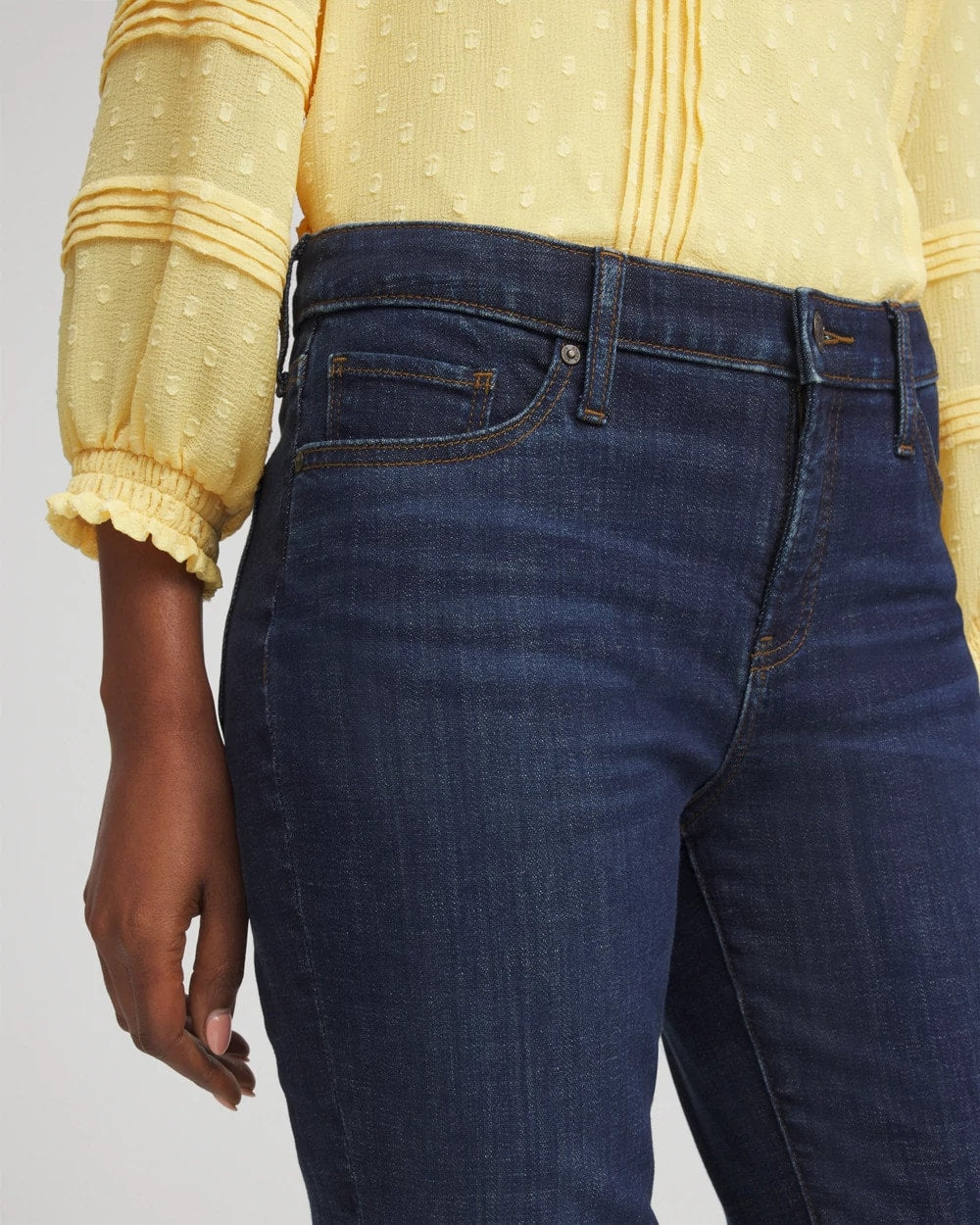 Girlfriend Cropped Flared Jeans - Chico's