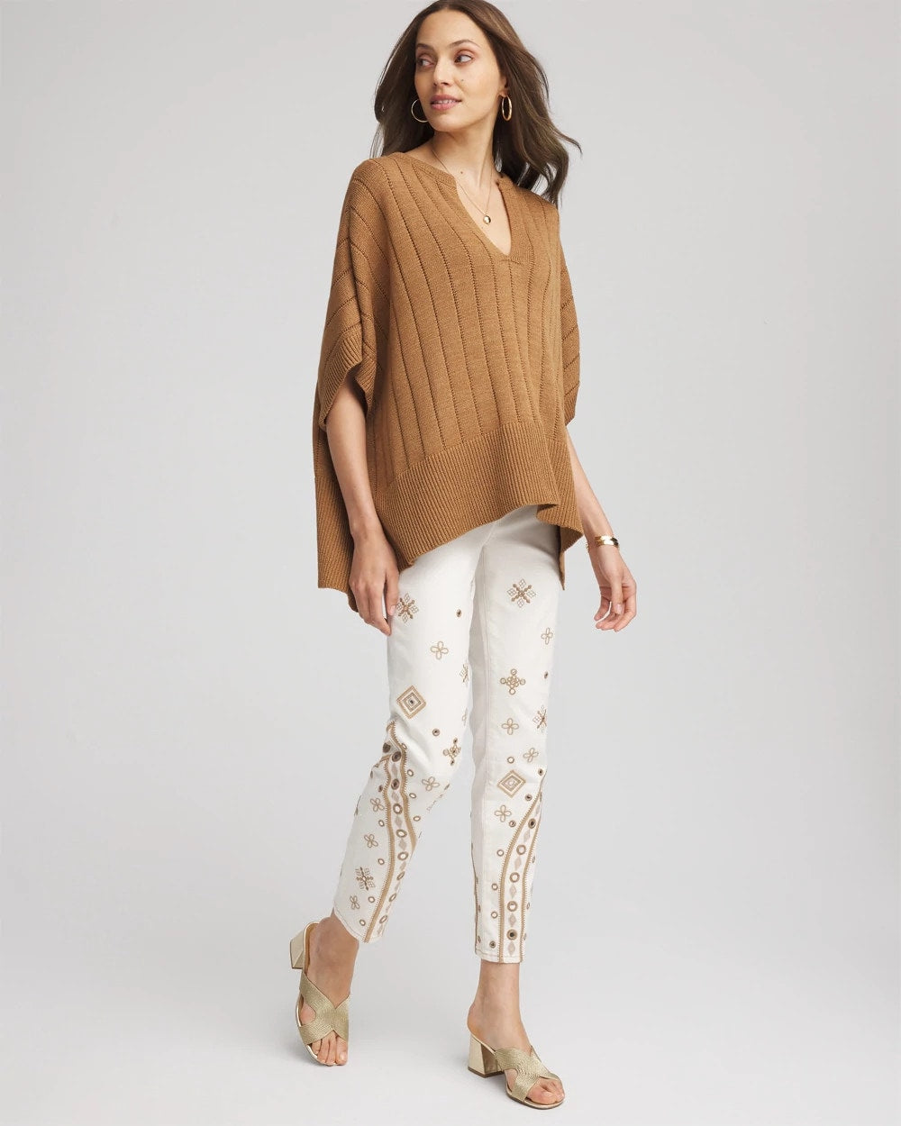 Embellished Girlfriend Slim Ankle Jeans - Chico's