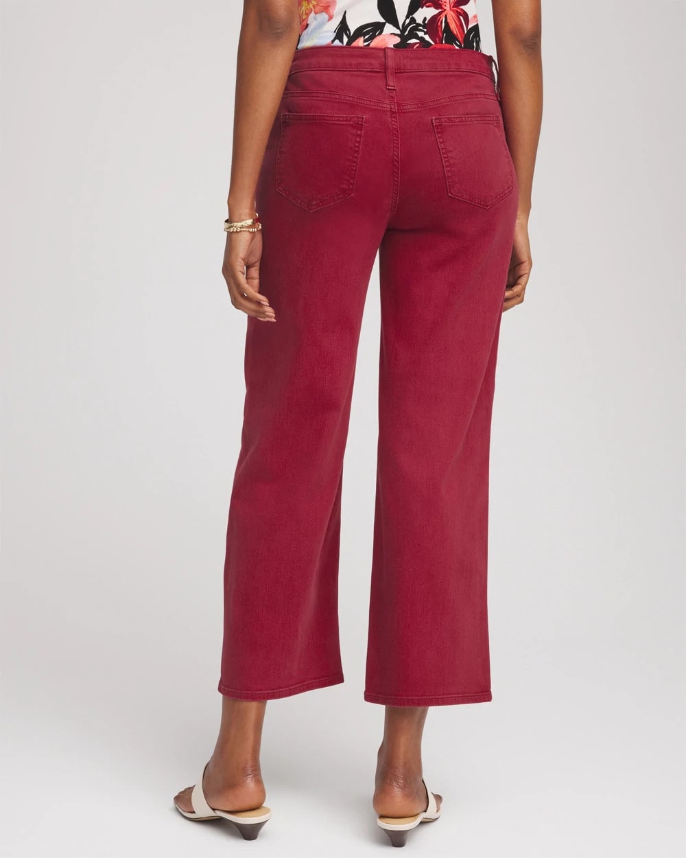 Girlfriend Cropped Wide-Leg Jean - Chico's